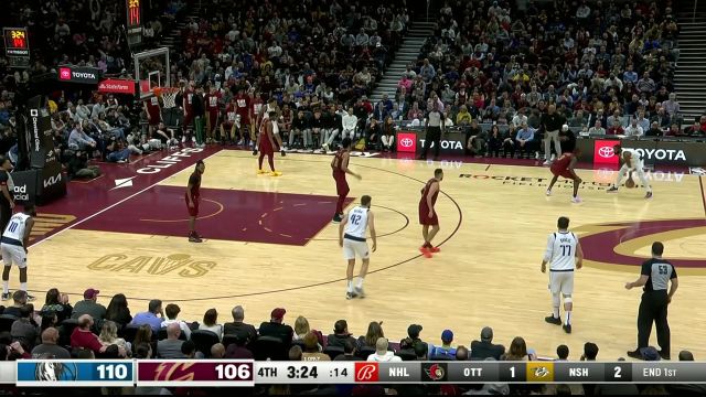 欧文vs骑士集锦 全场得到30+6里突外投冲击骑士防线