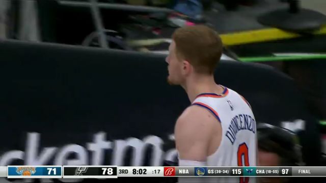 尼克斯vs马刺第3节中文解说回放