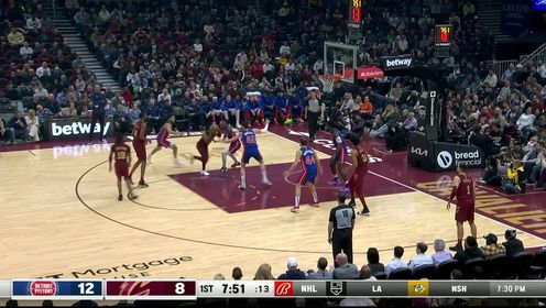 《NBA骑士》终于等到你！ 加兰横撤步三分命中3+1