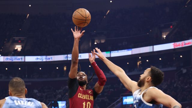 森林狼104-113骑士 加兰艾伦合砍67分加时赛险胜森林狼