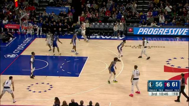 独行侠vs76人第3节中文解说回放