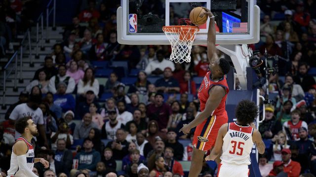 奇才126-133鹈鹕 锡安36+6+8率队取胜送奇才八连败