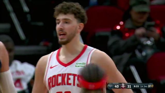 NBA常规赛：鹈鹕vs火箭英文原声全场回放