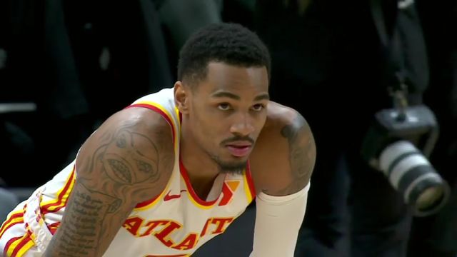 NBA常规赛：老鹰vs爵士第1节中文解说回放