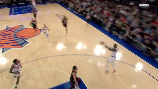 哈滕无情封盖 兰德尔蜻蜓点水阿奴诺比暴力砸扣完成2+1