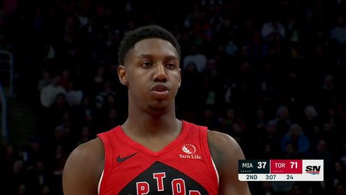 《多伦多猛龙》NBA常规赛：热火vs猛龙第2节中文解说回放