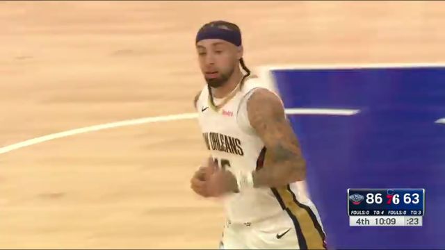 鹈鹕vs76人第4节英文原声回放