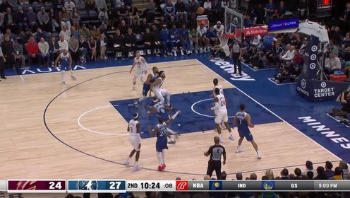 《TOP时刻》23日NBA最佳助攻 戈贝尔背运戏耍防守妙传麦克劳克林命中三分