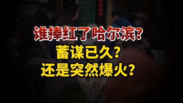 哈尔滨突然爆火:消费的示范作用,大家真的没钱了吗?