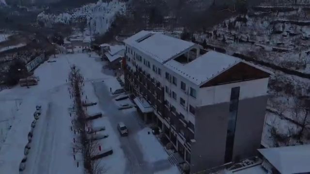 冬游潭溪山 雪景醉游人