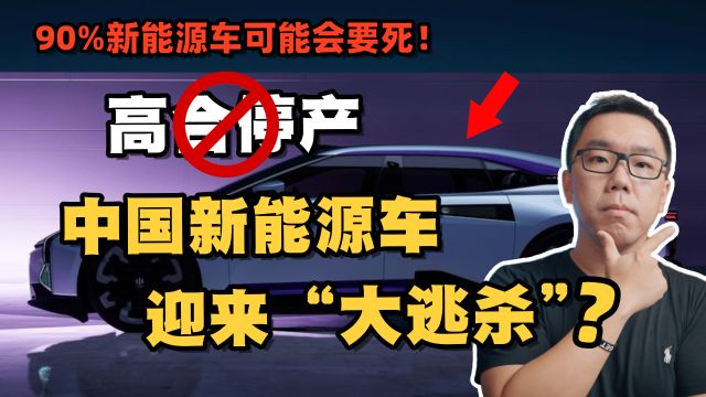 高合汽车停产中国电动车迎来“大清洗”,给我们带来了哪些警示?