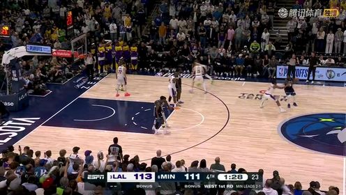 《NBA全场集锦》【回放】NBA季后赛：湖人vs森林狼G4中文解说全场回放
