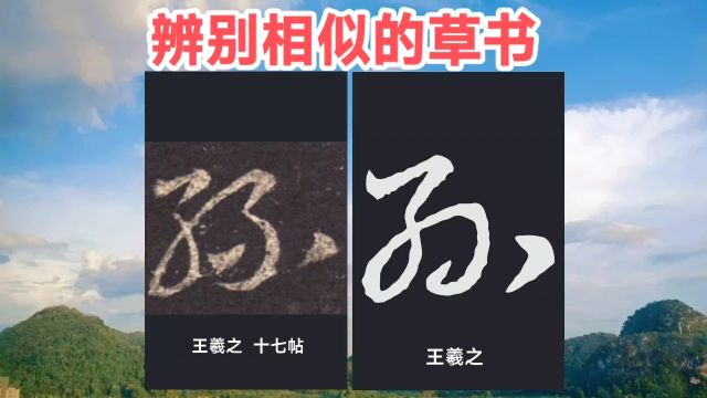 学草书(341):相似的草字丝、孙