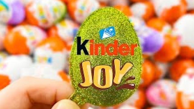 300个kinder惊喜蛋/很多糖果