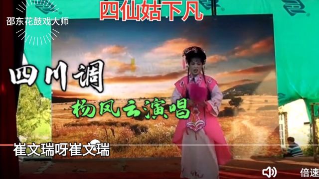 湖南邵阳(邵东)花鼓戏四川调(杨凤云演唱)《回仙姑下凡》