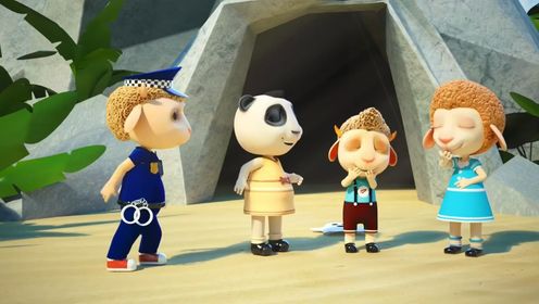 儿童动画片:小羊被猴子模仿了