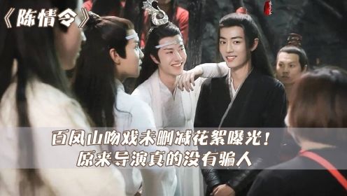陈情令:百凤山吻戏未删减花絮曝光!