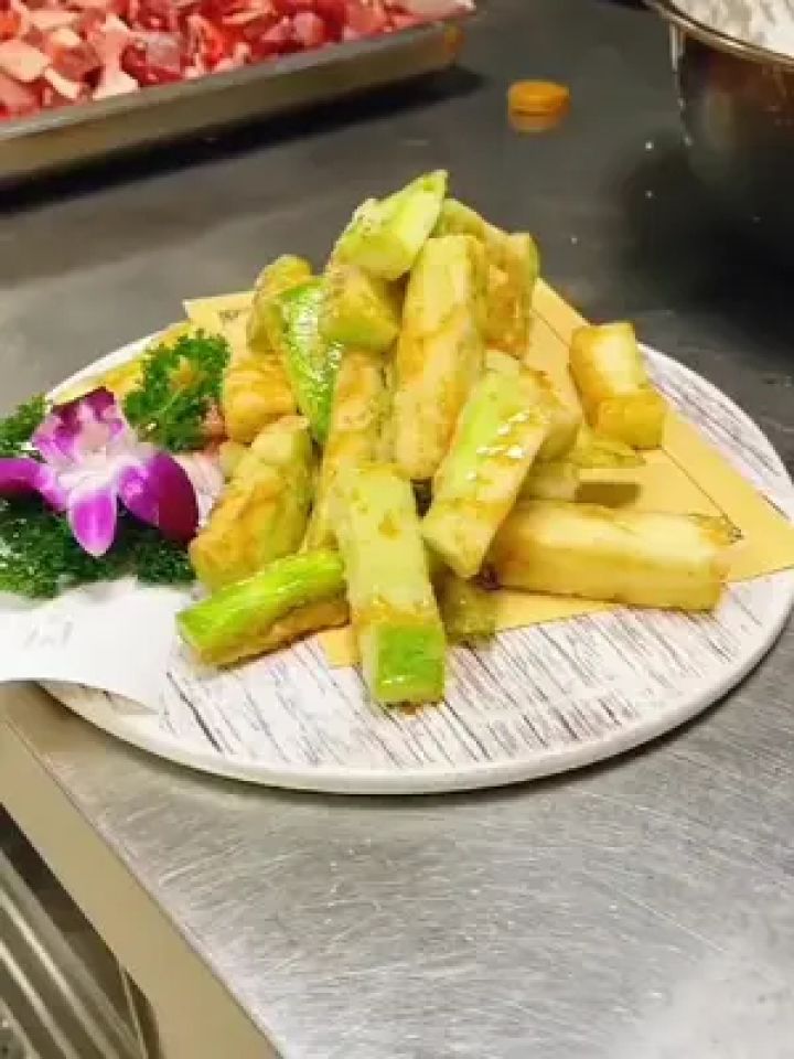 冰川茄子教程#真材实料才能做出好味道 #跟着视频学做菜 #大年三十