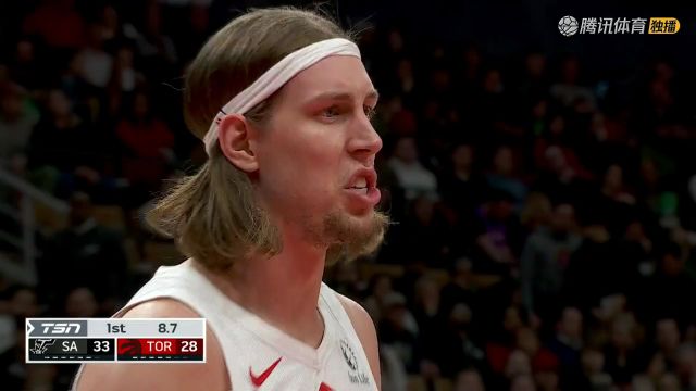 2023/24赛季NBA常规赛：马刺 VS 猛龙 全场回放