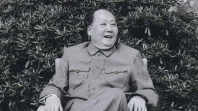 1958年,毛主席在东湖宾馆会见各国领导人,现场画面被拍下