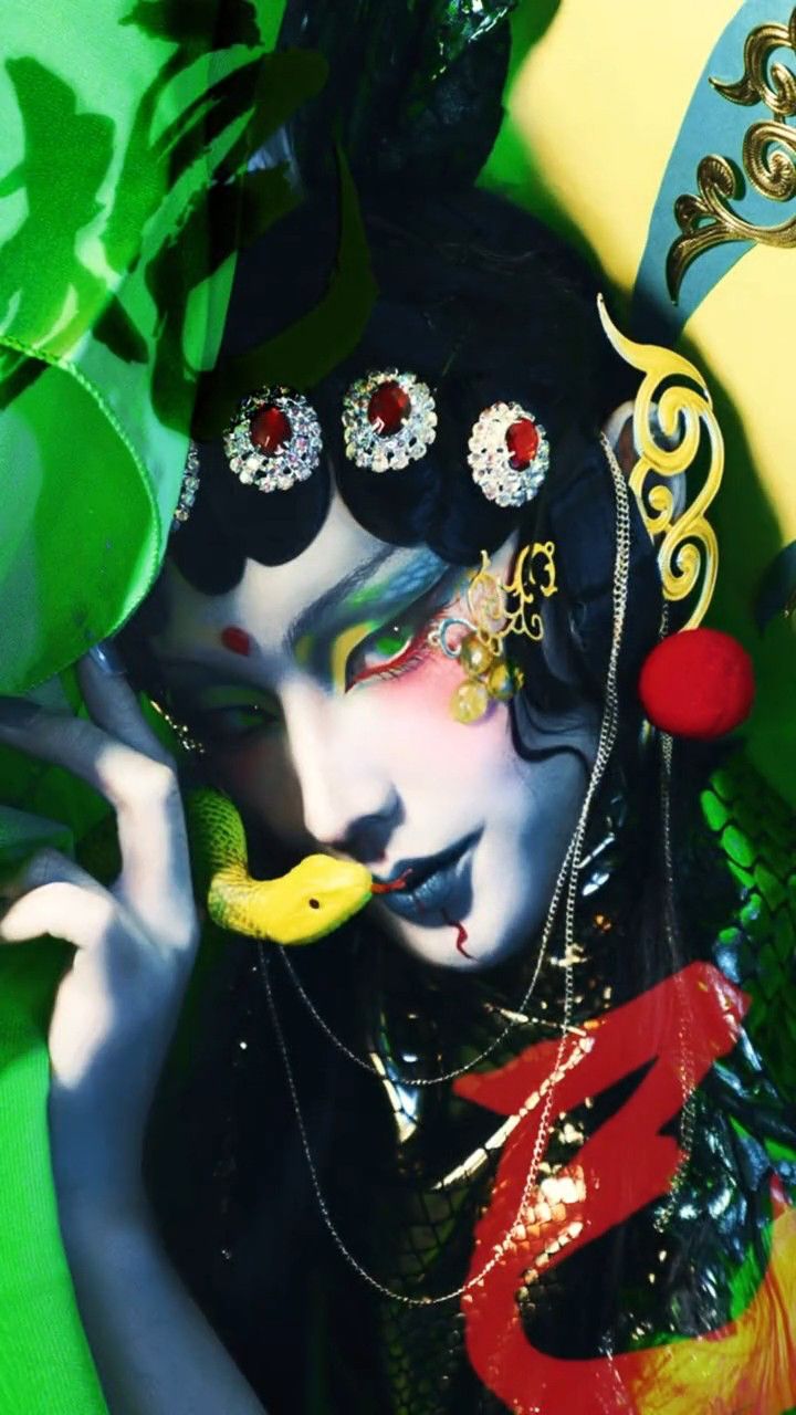 十二生肖拟人妆容——巳蛇