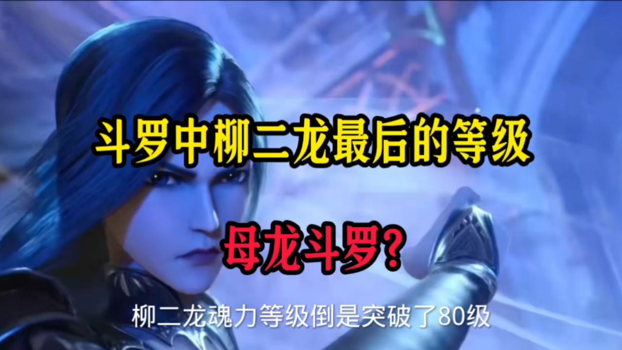 柳二龙最后的魂力等级