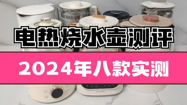 电热烧水壶怎么选择?2024年测评8款产品利弊!