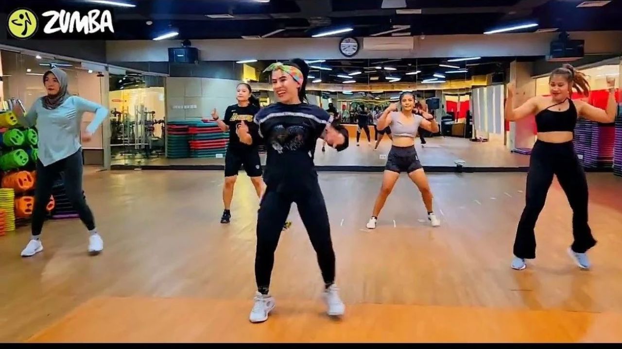 动感健身zumba尊巴舞,和闺蜜一起燃脂打卡!