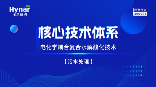 深水海纳核心技术体系:电化学耦合复合水解酸化技术