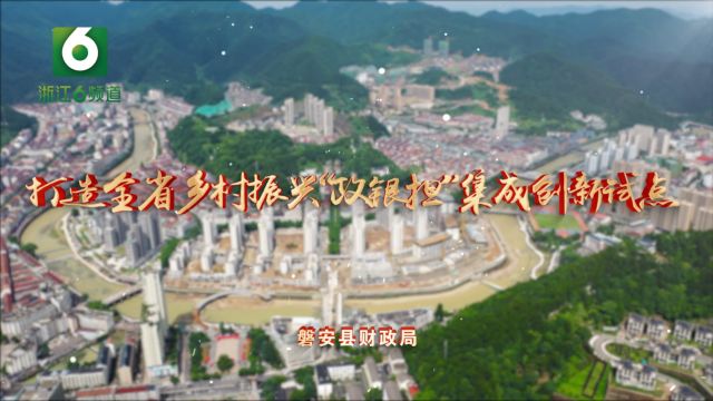 磐安县财政局:打造全省乡村振兴“政银担”集成创新试点