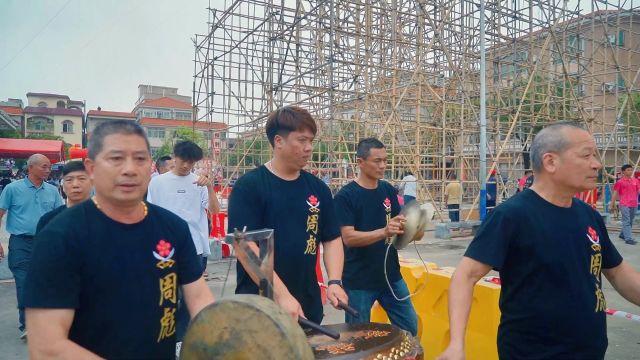 甲辰年麦朗医灵宝诞燃放烟花爆竹#顺德龙江#麦朗医灵诞#烧大炮#民俗文化#家乡习俗