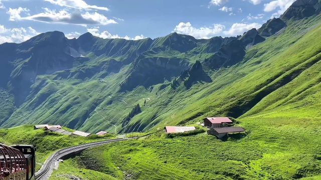 好景难遇 如你一般.#治愈系风景 #瑞士的风景有多治愈