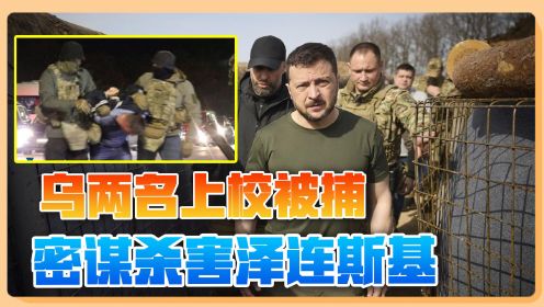 乌克兰：挫败暗杀泽连斯基企图，逮捕2名总统卫队上校