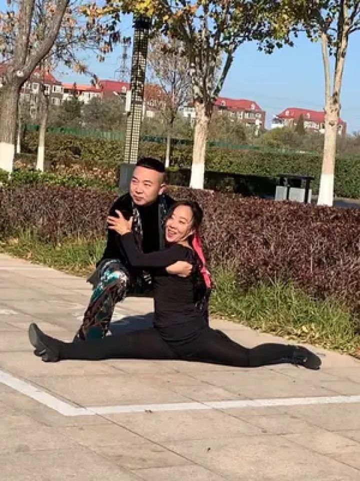 室外舞 #水兵舞 #男女双人舞