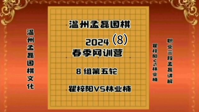 用围棋点亮孩子未来的智慧星球温州职业三段孟磊讲解8