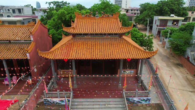 航拍:排浦镇镇远村杨氏宗祠