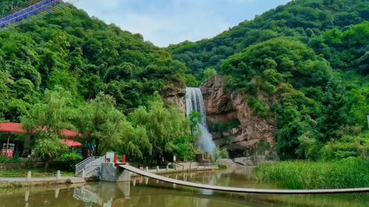 豫西大峡谷漂流