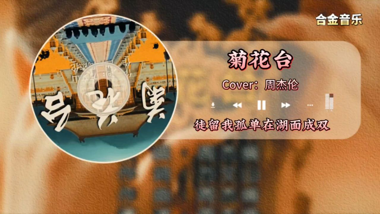 《菊花台》-谁的江山马蹄声狂乱,我一身的戎装呼啸沧桑