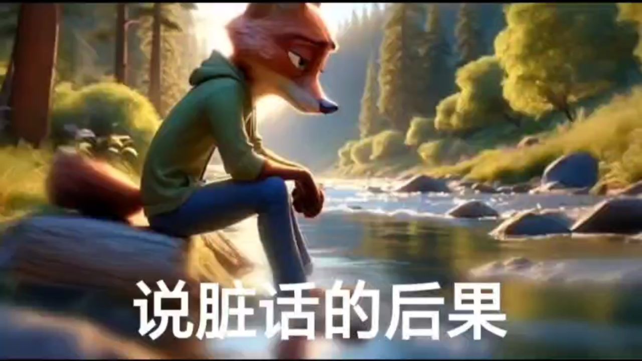 宝贝讲故事《说脏话的后果》