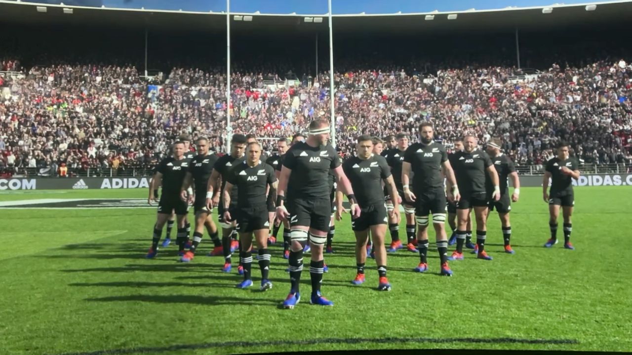 新西兰全黑队 haka战舞