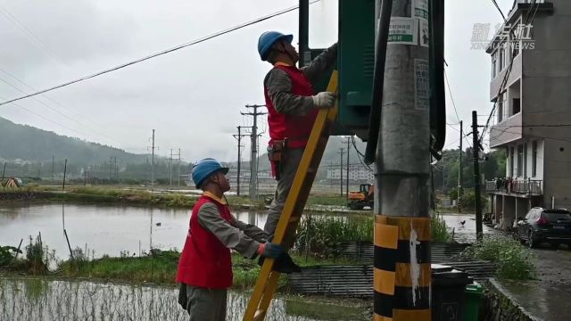 浙江:加强电力巡检 应对入梅后首轮强降雨