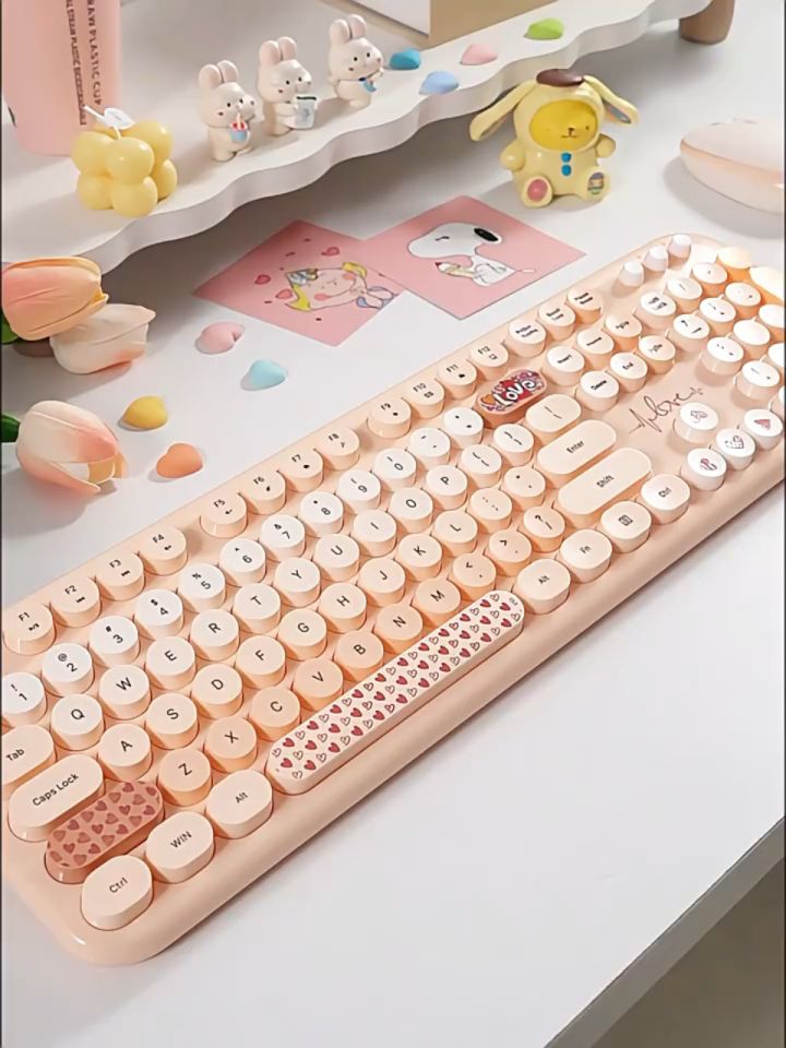 geezer 高颜值无线静音键盘 女生办公键盘