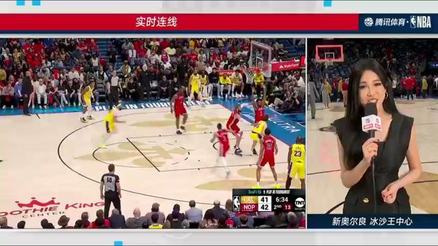 NBA附加赛：湖人vs鹈鹕第4节中文解说回放