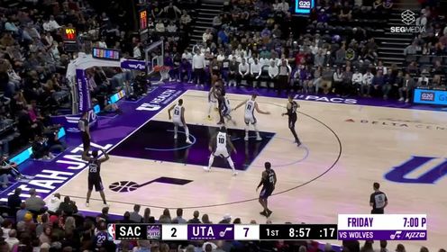 《NBA全场集锦》【回放】国王vs爵士英文原声全场回放