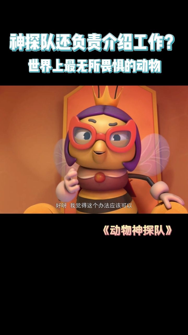 神探队还负责介绍工作?世界上最无所畏惧的动物