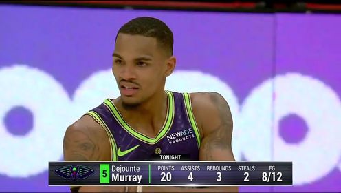 《NBA全场集锦》【回放】NBA常规赛：开拓者vs鹈鹕第3节英文原声回放