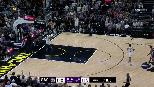 《NBA全场集锦》抢断反击一条龙！德罗赞鬼手刀球疾驰暴扣一气呵成