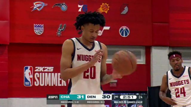 NBA夏季联赛：黄蜂vs掘金英文原声全场回放