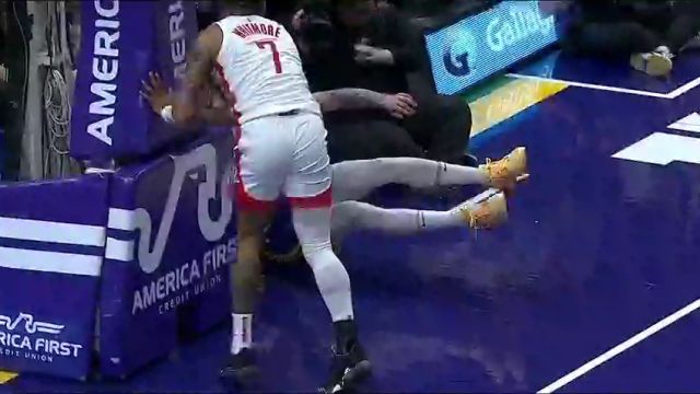 NBA常规赛：火箭vs爵士第3节英文原声回放