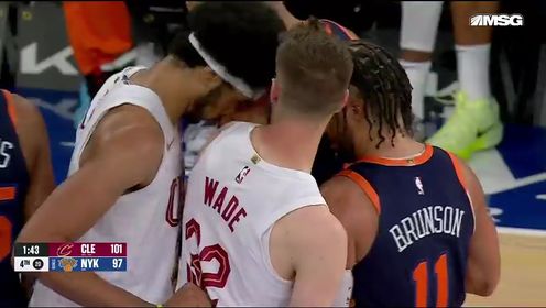 《NBA全场集锦》【回放】NBA常规赛：骑士vs尼克斯第4节中文解说回放